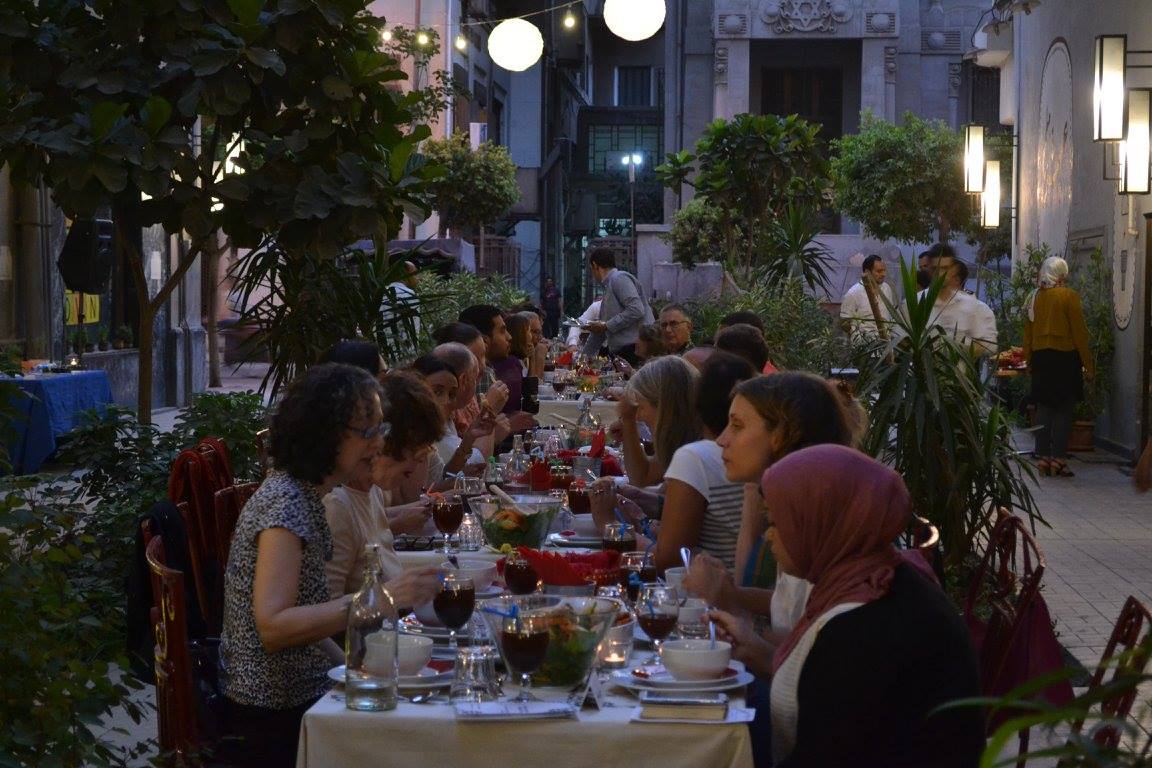 Cairo Downtown Passages Iftar in Kodak Passageway. Image courtesy of CLUSTER.