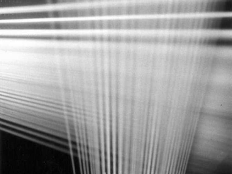  Gyorgy Kepes, simulated light architecture for Boston Harbor, 1966. Photo: Nishan Bichajian, 1966. Courtesy Center for Advanced Visual Studies Special Collection, MIT Program in Art, Culture and Technology. © Massachusetts Institute of Technology. 