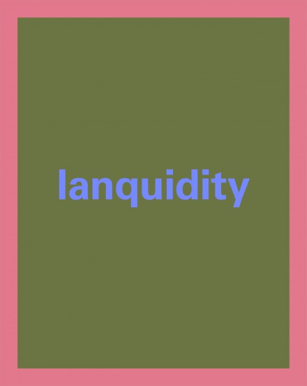  Renée Green, Lanquidity, 2012 Hanging banner from Space Poem #3 (Media Bicho). Part 2 