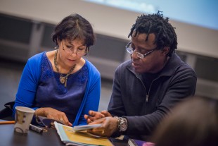 John Akomfrah, OBE, and Lina Gopaul