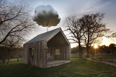 Matthew Mazzotta, CLOUD HOUSE, 2016. Springfield, MO.