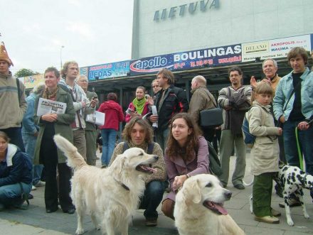 Nomeda and Gediminas Urbonas, Pro-test Lab, Dogs barking will not disturb the clouds.