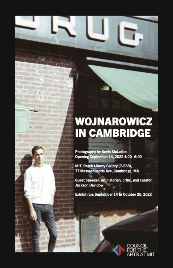 Kevin McLellan, Wojnarowicz in Cambridge II. Exhibition poster, 2022.