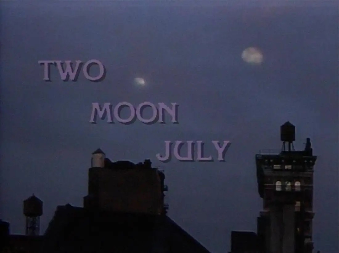 Still from Two Moon July, directed by Tom Bowes, 1986. Produced for The Kitchen by Carlota Schoolman. Courtesy of The Kitchen.